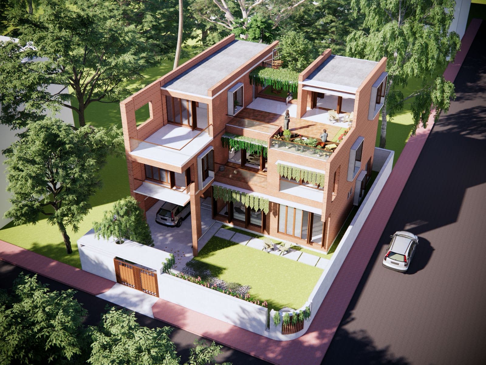 3 Storied Villa
